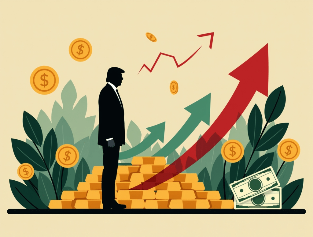 💰 Giá Vàng Lập Kỷ Lục Mới, Tăng Mạnh Sau Thông Báo Của Tổng Thống Mỹ Donald Trump&nbsp;💰