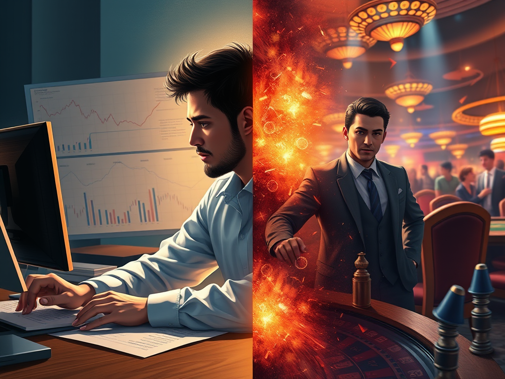 🎯 Trader vs. Gambler: Bạn Đang Giao Dịch Hay Đánh Bạc? 💰  